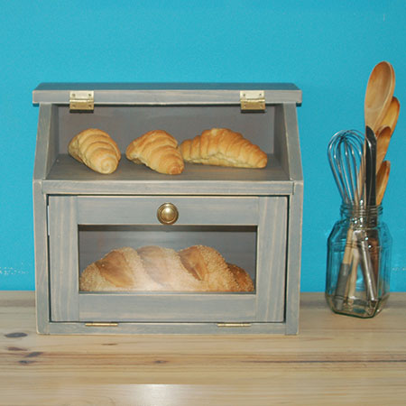 make a pine bread bin