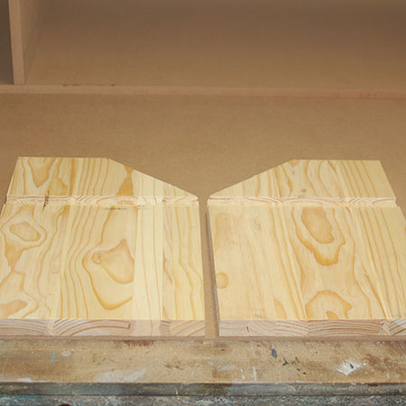 assemble sides of bread bin