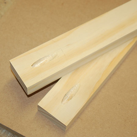 kreg pocket hole jig to drill holes for door