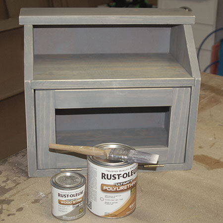 want to make a pine bread bin