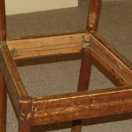 how to restore vintage chair