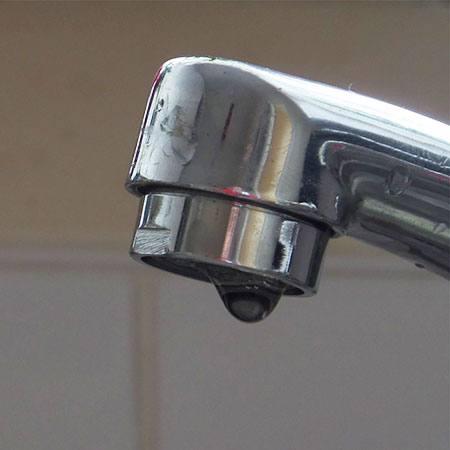 A leaky tap is a wanton waste of our precious resources