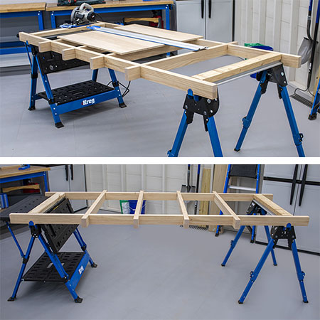 Make a Knock Down Cutting Support