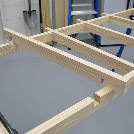 Make a Knock Down Cutting Support