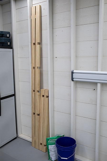 Make a Knock Down Cutting Support