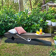 diy peg bench for garden seating