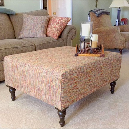 scrap pallet wood ottoman