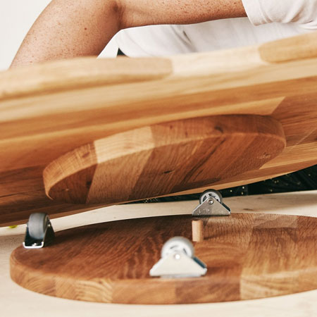 HOME DZINE Home DIY | The easy way to make a Lazy Susan turntable