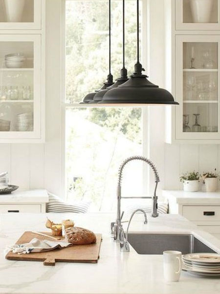 modern lighting at builders