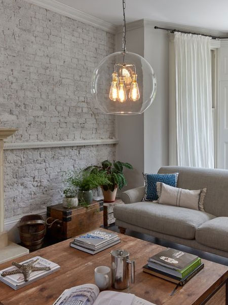 modern lighting at builders