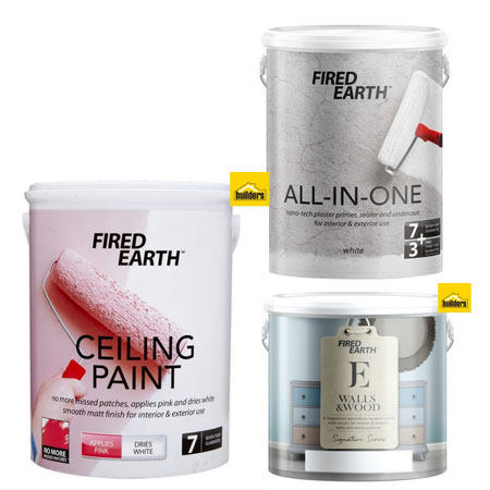 fired earth paint range