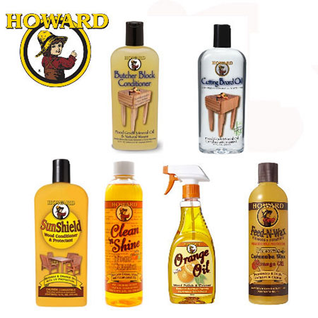 howard range of products