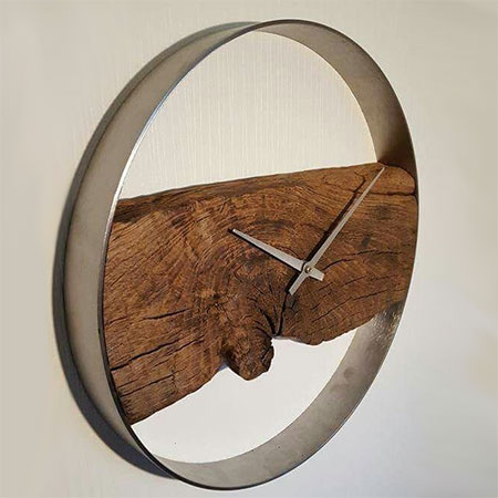 make your own DIY wall clock