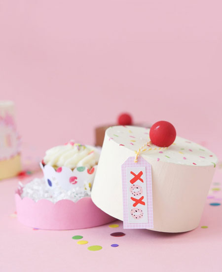 how to make paper mache gift boxes