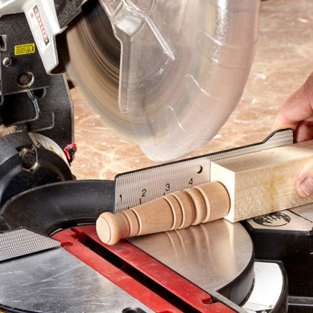 make tricky cuts with mitre saw