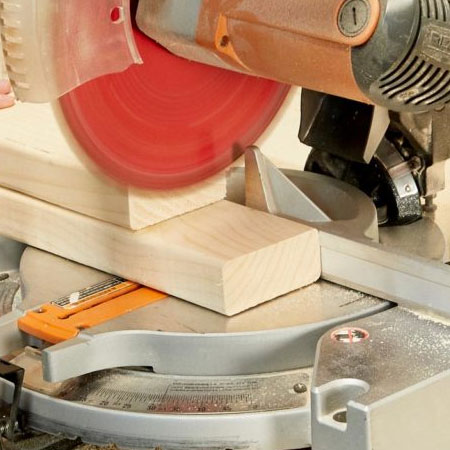 how to make repeat cuts with mitre saw