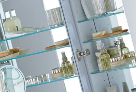 tidy bathroom cabinet