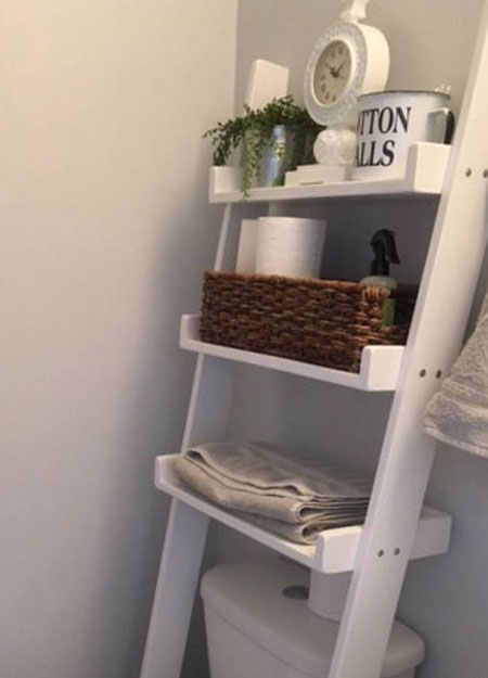 Easy DIY Bathroom Shelf Ideas