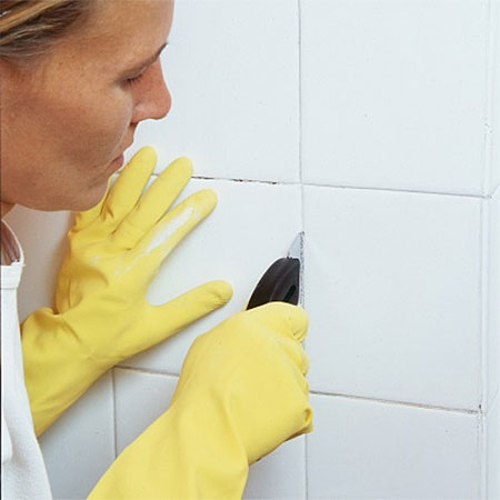 give grout a good clean and new look