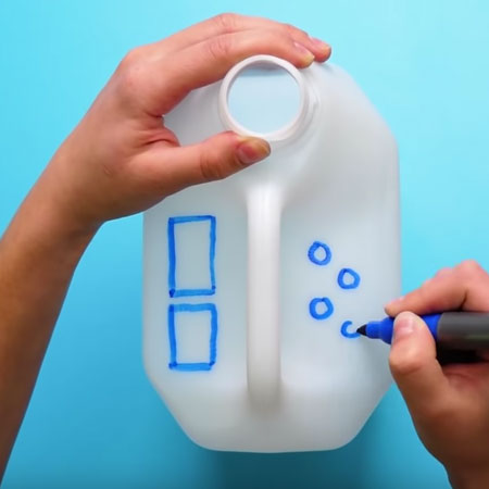 Recycled Plastic Bottle Tool Caddy