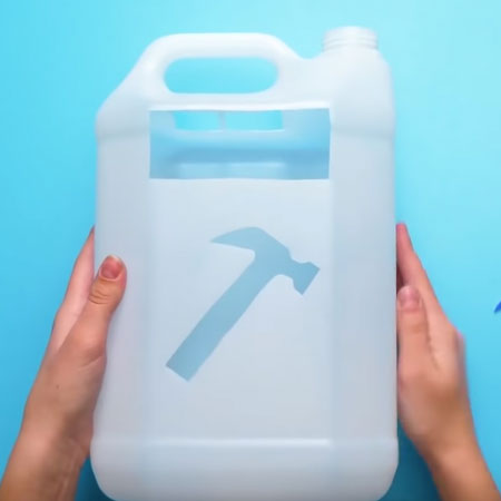 Recycled Plastic Bottle Tool Caddy