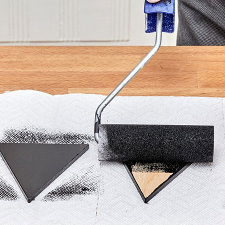 paint cut out shapes