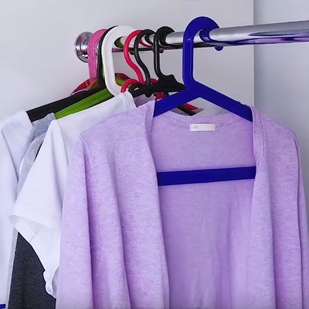Stop your clothes from falling off the hanger