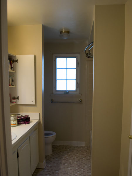 before and after bathroom makeover