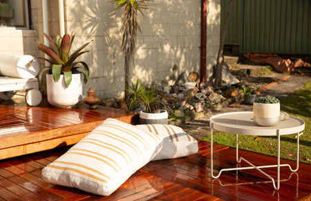 diy deck for rental home