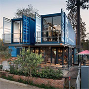 shipping container living
