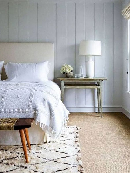 rug over carpet to block out noise