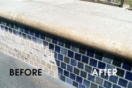 Remove Hard Water Stains, Cleaning Calcium Off Glass Pool Tile