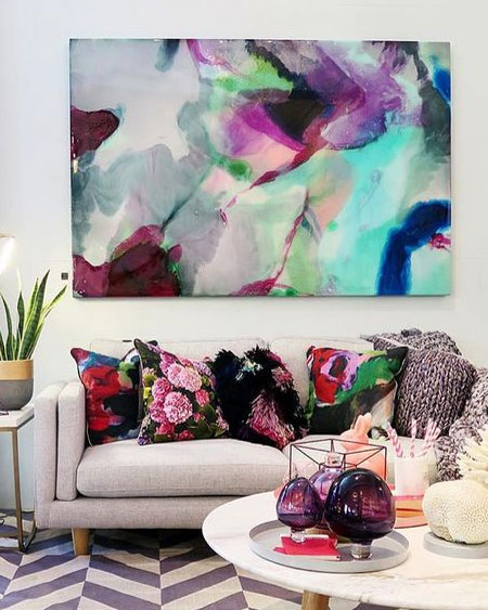 create your own abstract wall art