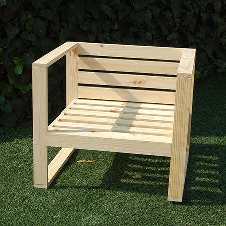 Home Dzine Diy Divas Make Garden Chairs - Making Your Own Garden Furniture