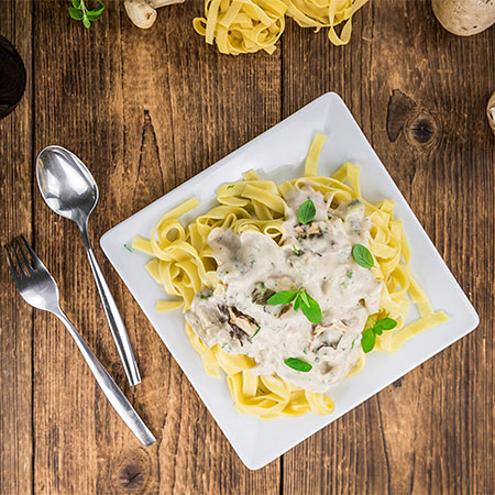 Paul Nash, Head Chef at The Conservatory at The Cellars-Hohenort shares his favourite Winter Recipe: Mushroom Pasta.