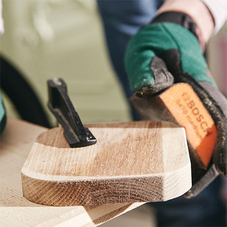 sand cut edges smooth