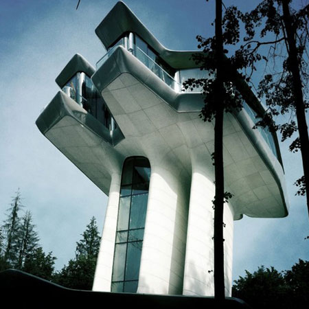 Zaha Hadid house for Naomi Campbell