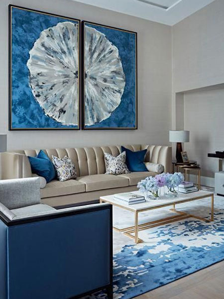 how to choose accent colours for living room