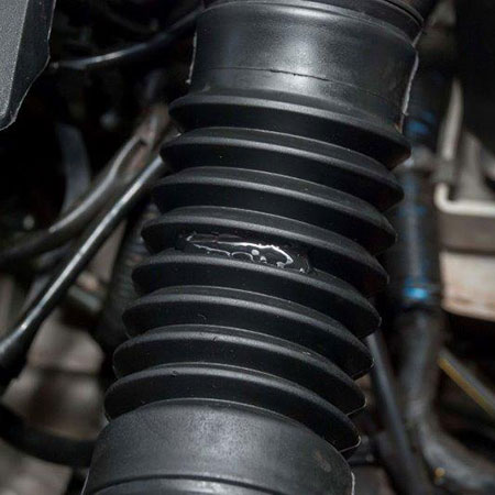 flexible and shock-resistant adhesive