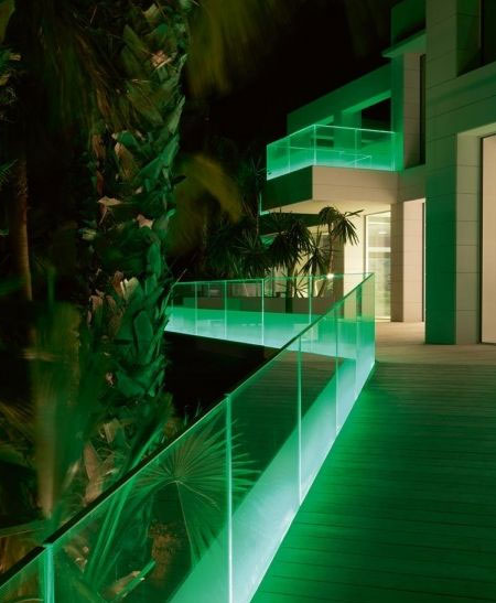 LED Strip Lighting for a Garden