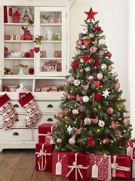 how to style christmas tree