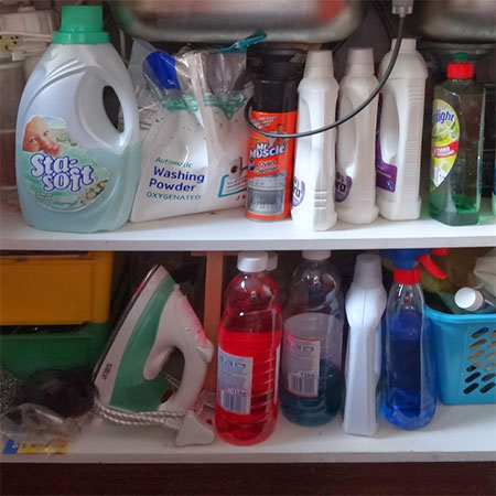 solution for undersink storage