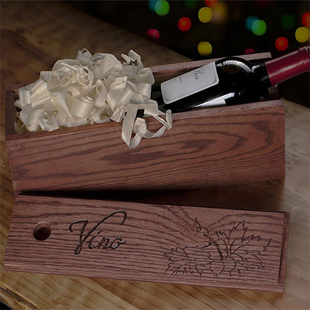 make a wine gift box