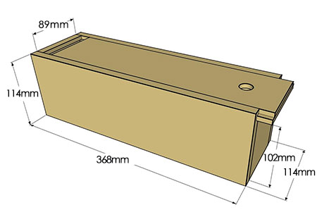 diagram wine gift box