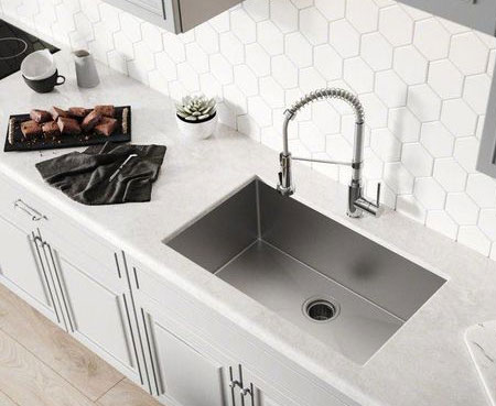 modern undermount sink for kitchen