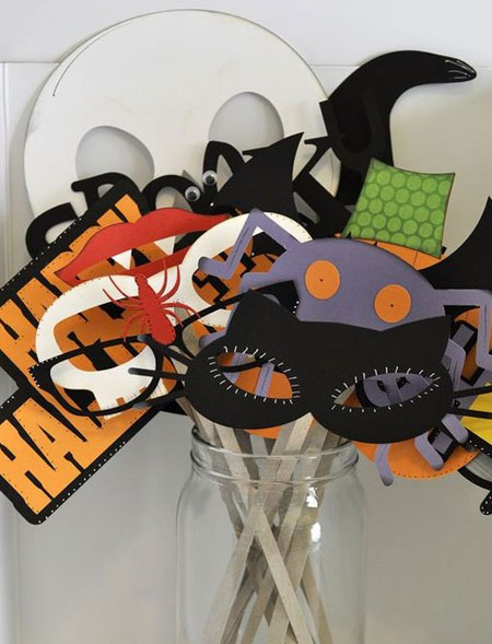 halloween photo booth props