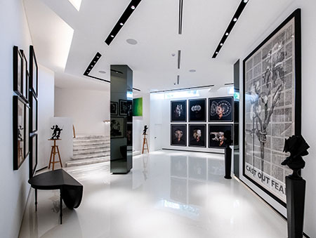 Inhouse Design for Private Art Gallery