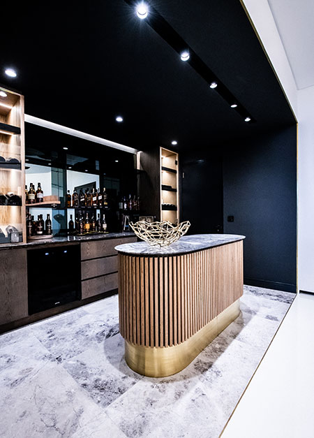 Inhouse Design Studio was approached to design an art gallery