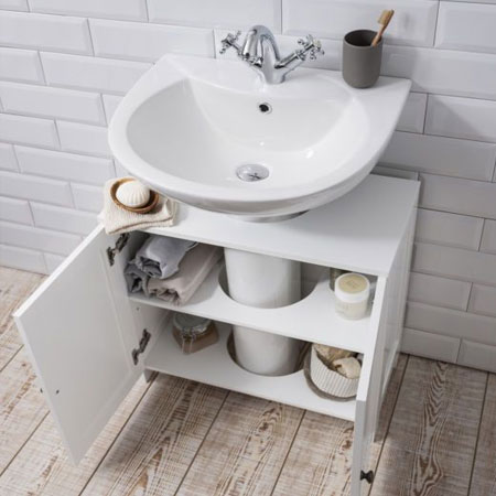 Storage under the sink