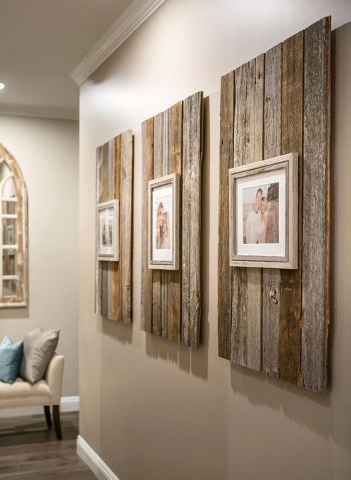 diy reclaimed wood wall decor